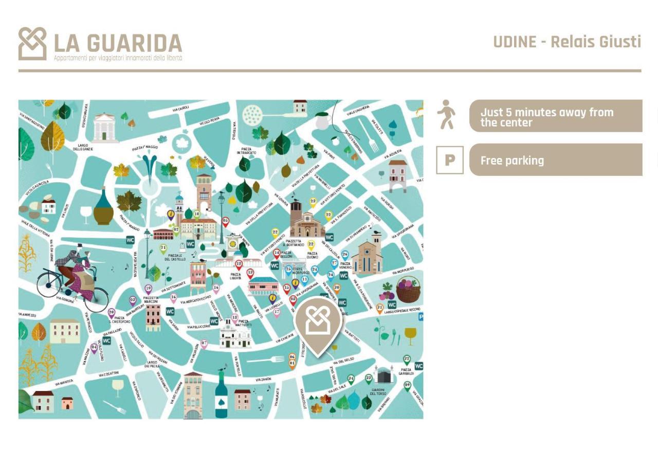 Appartement Relais Giusti 2 - La Guarida à Udine Extérieur photo